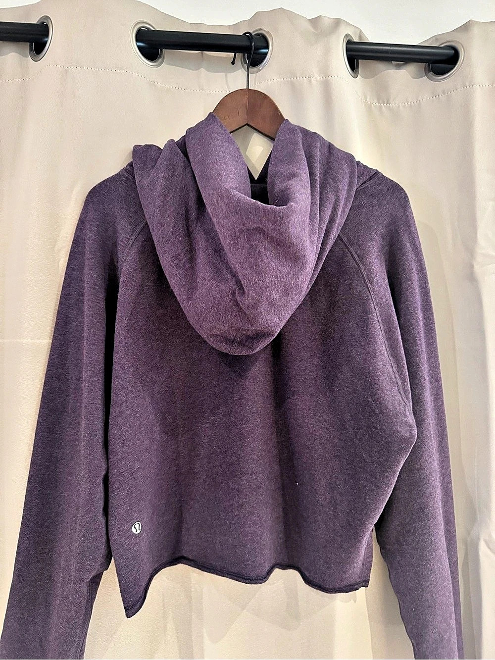 lululemon Purple Pullover Hoodie Size 10 Like New - Picture 4 of 5